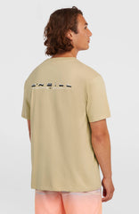 O’Neill Retro Back Print T-Shirt Men - Cocoa Sand