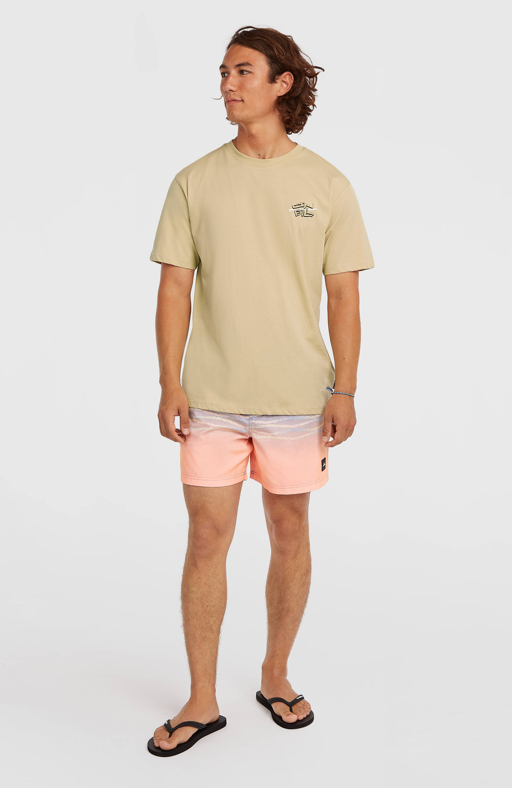 O’Neill Retro Back Print T-Shirt Men - Cocoa Sand