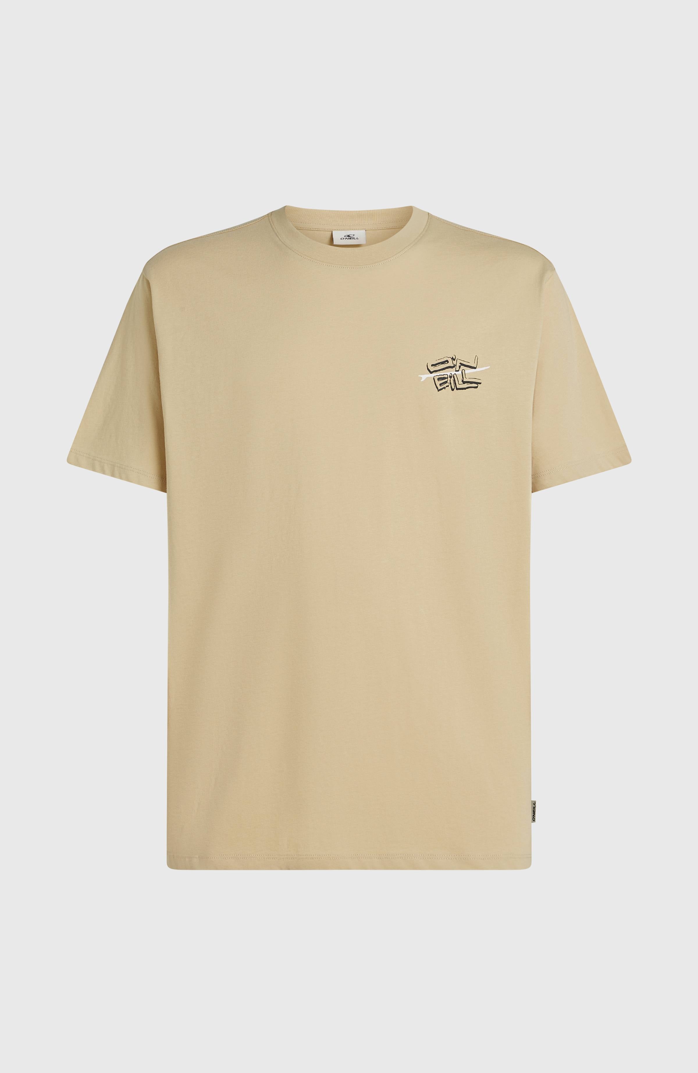 O’Neill Retro Back Print T-Shirt Men - Cocoa Sand