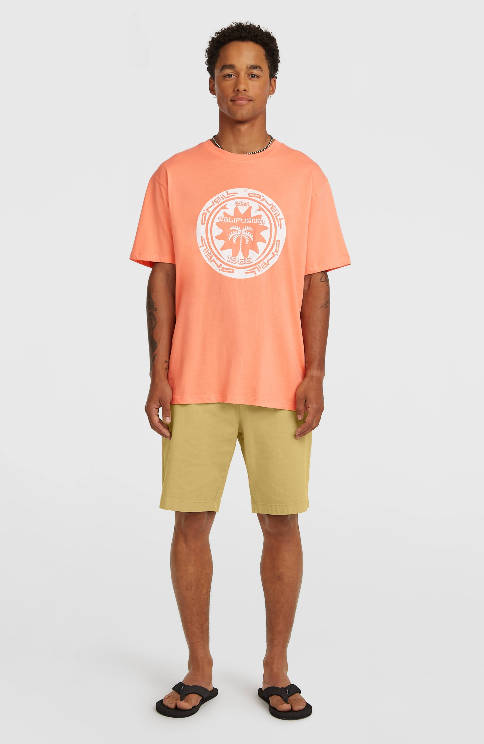 O'Neill Must-Have Graphic T-Shirt Men - Funky Peach