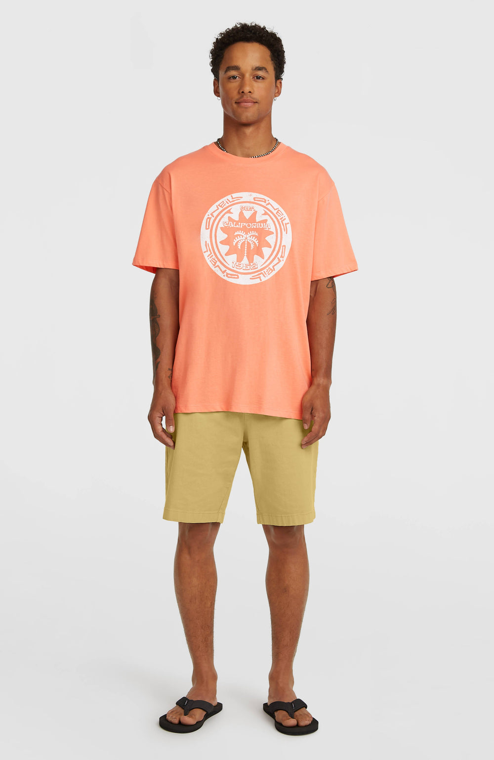 O'Neill Must-Have Graphic T-Shirt Men - Funky Peach