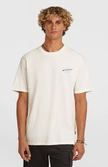 O’Neill Retro Back Print T-Shirt Men - Snow White