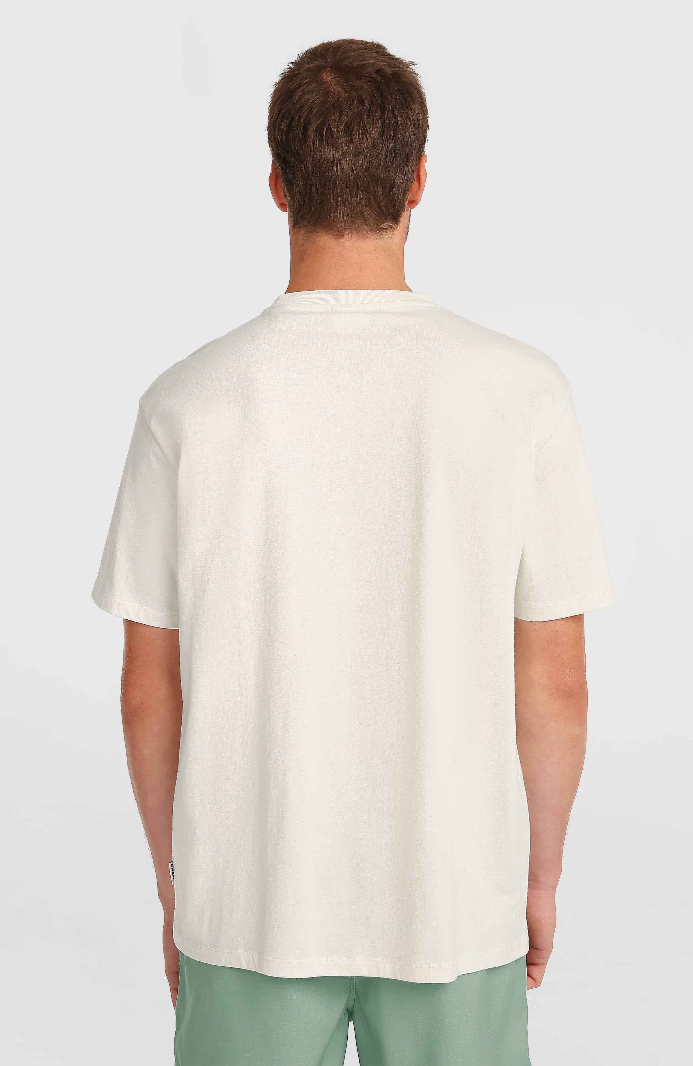 Chest Pocket T-Shirt Men - Snow White
