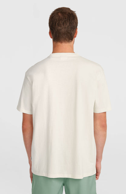 Chest Pocket T-Shirt Men - Snow White