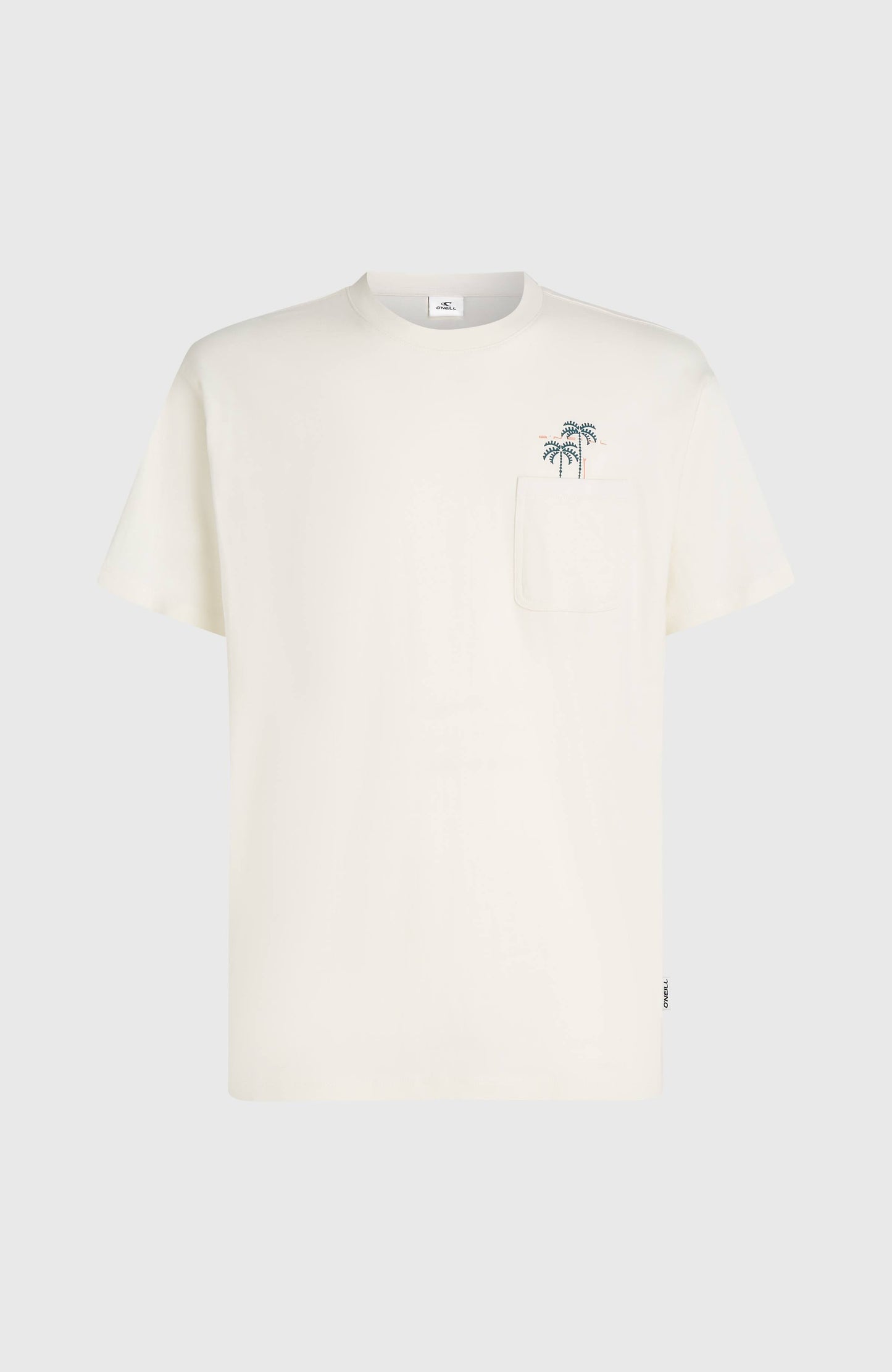 Chest Pocket T-Shirt Men - Snow White