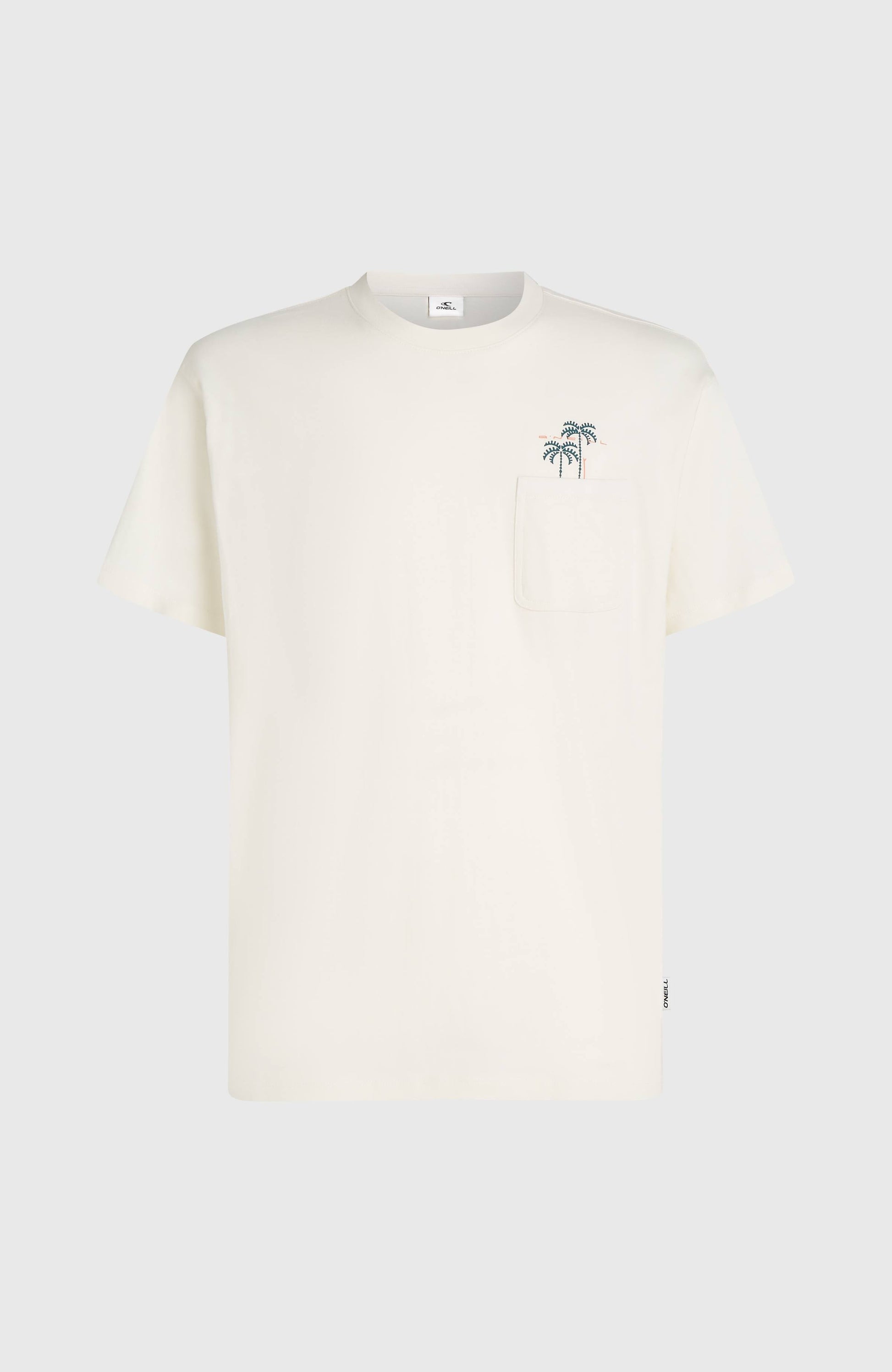 Chest Pocket T-Shirt Men - Snow White