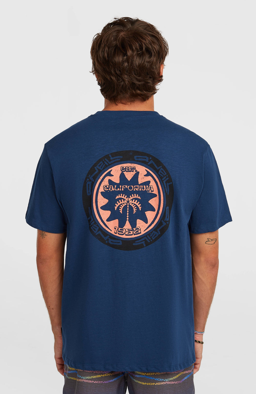 O’Neill Slub Back Print T-Shirt Men - English Evening