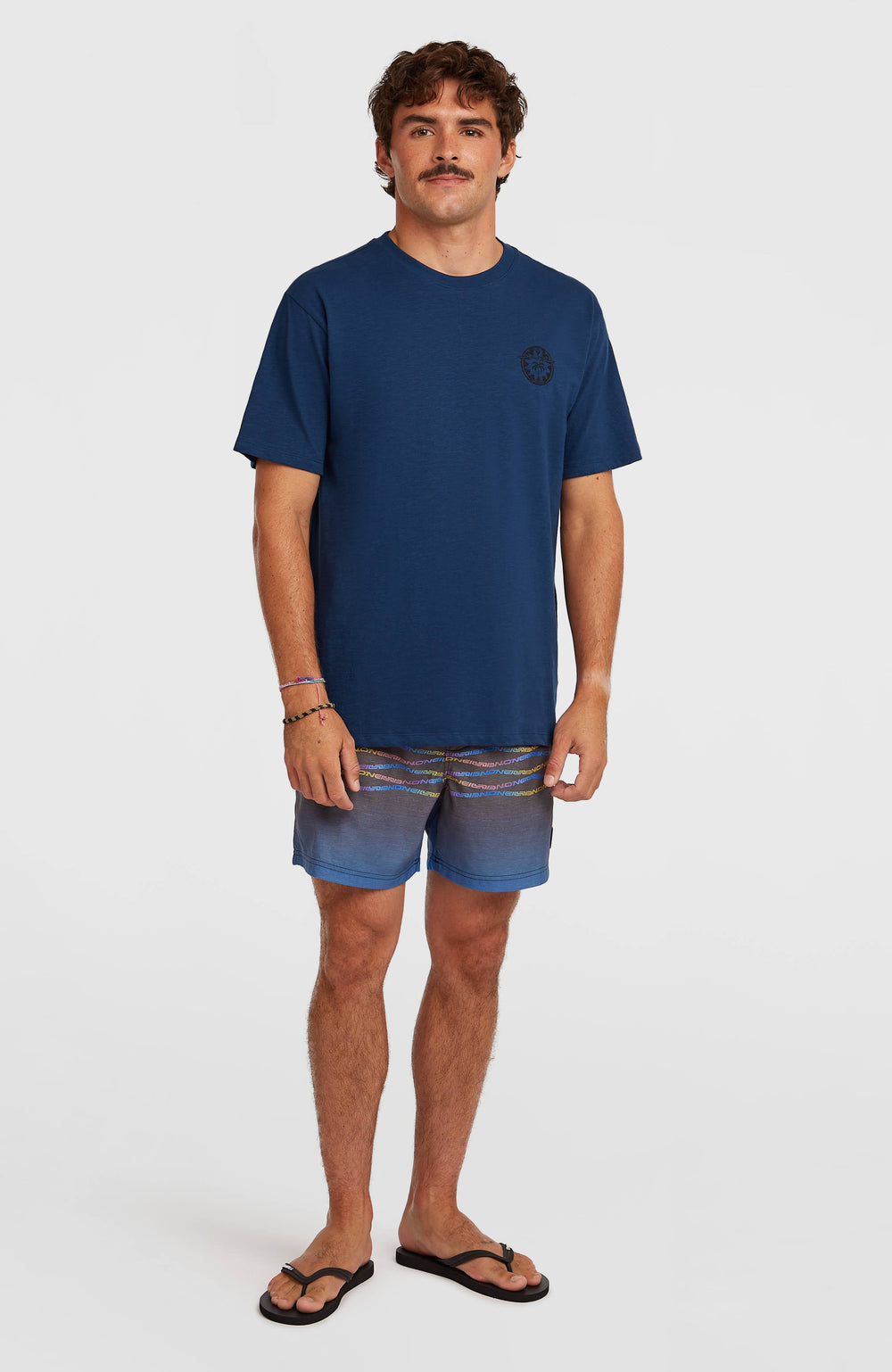 O’Neill Slub Back Print T-Shirt Men - English Evening
