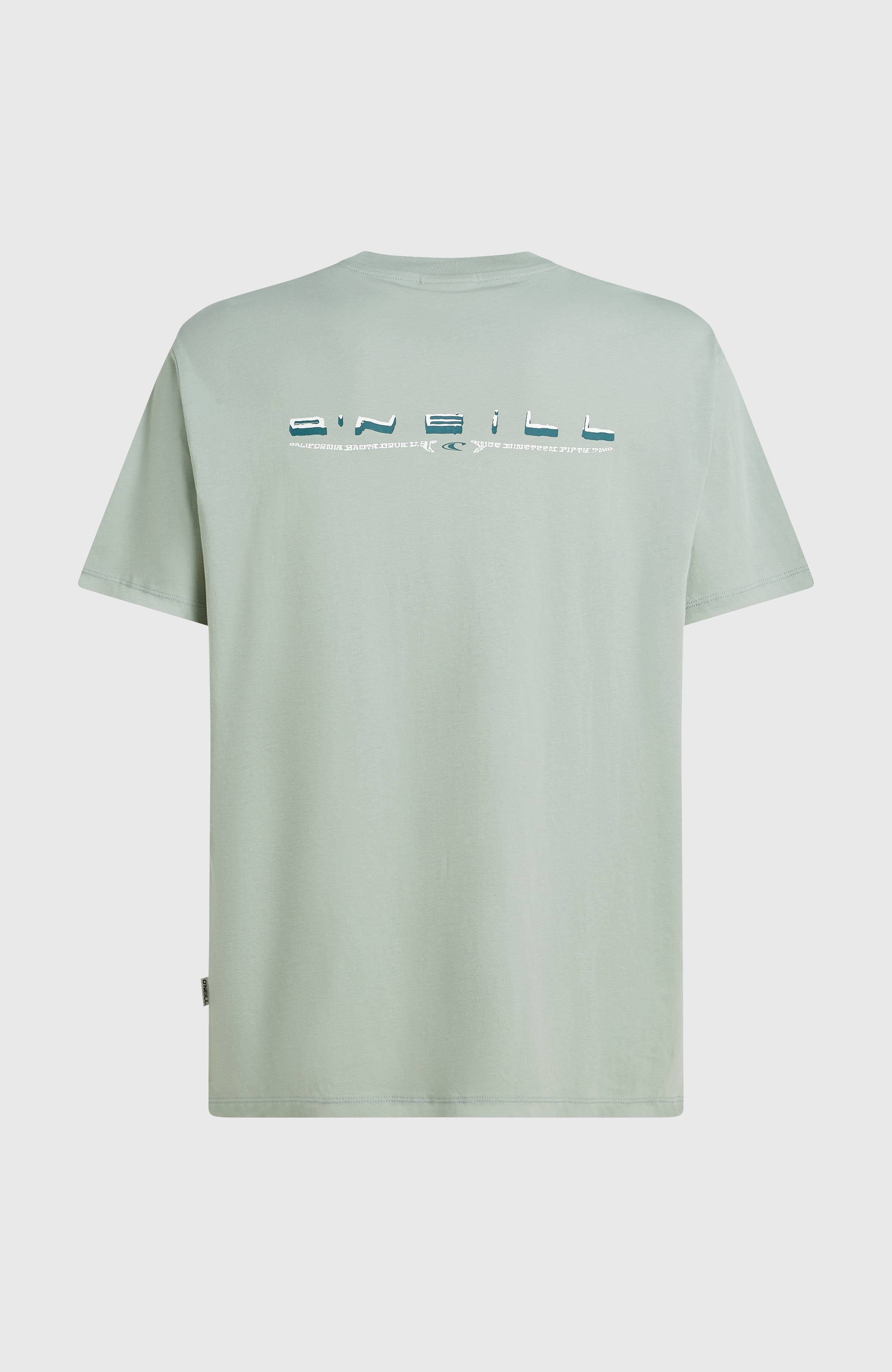 O’Neill Retro Back Print T-Shirt Men - Marble Arch