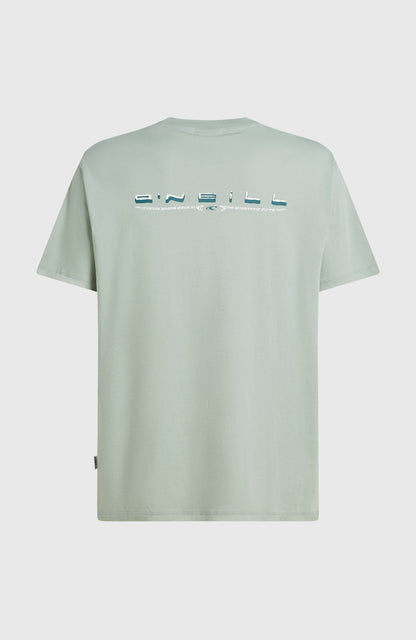 O’Neill Retro Back Print T-Shirt Men - Marble Arch