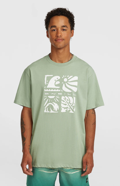 O’Neill Melange Front Print T-Shirt Men - Marble Arch