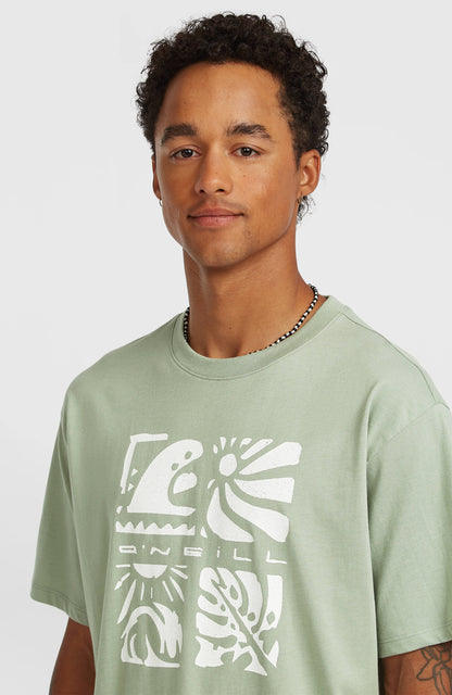 O’Neill Melange Front Print T-Shirt Men - Marble Arch