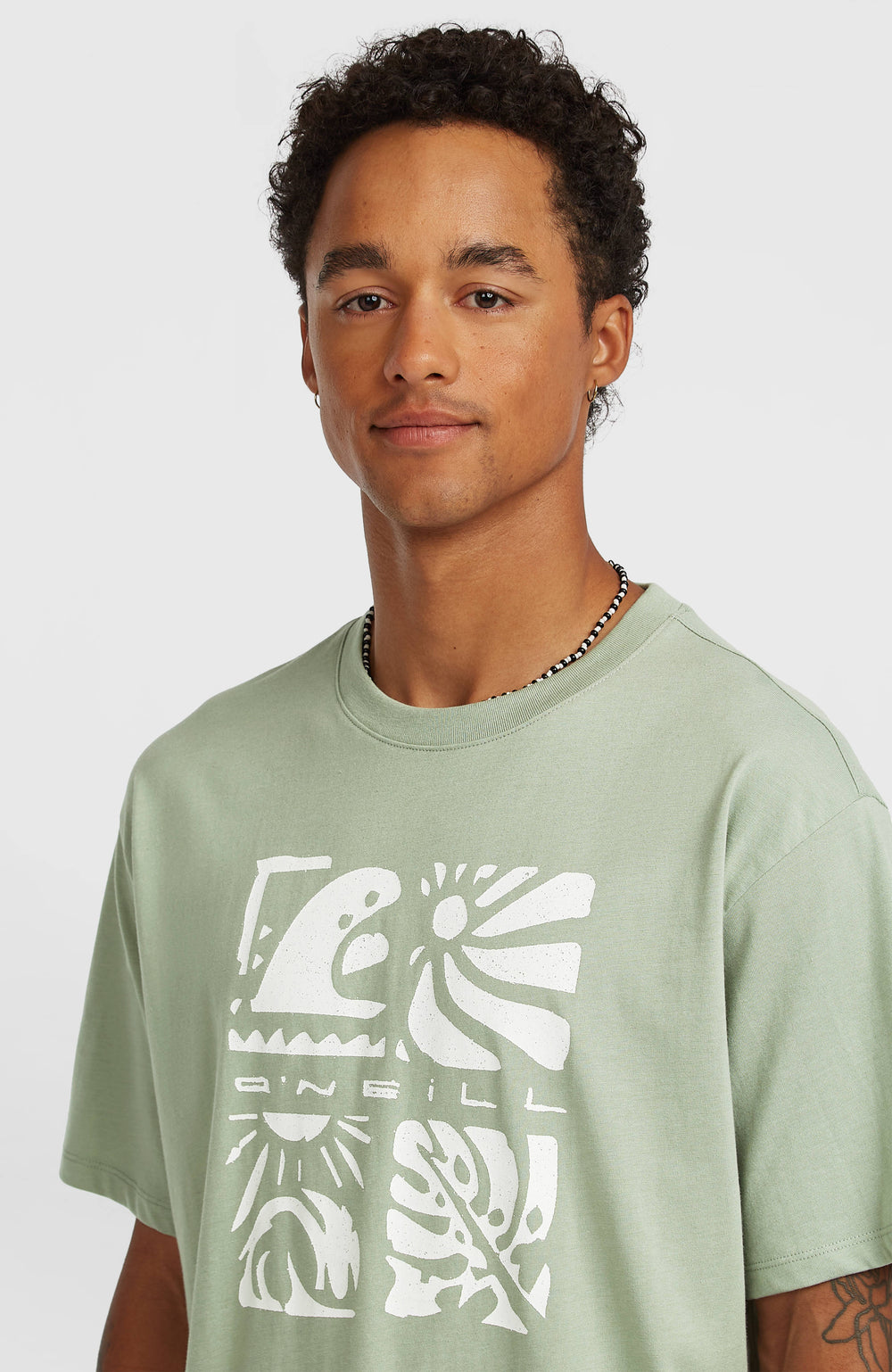 O’Neill Melange Front Print T-Shirt Men - Marble Arch