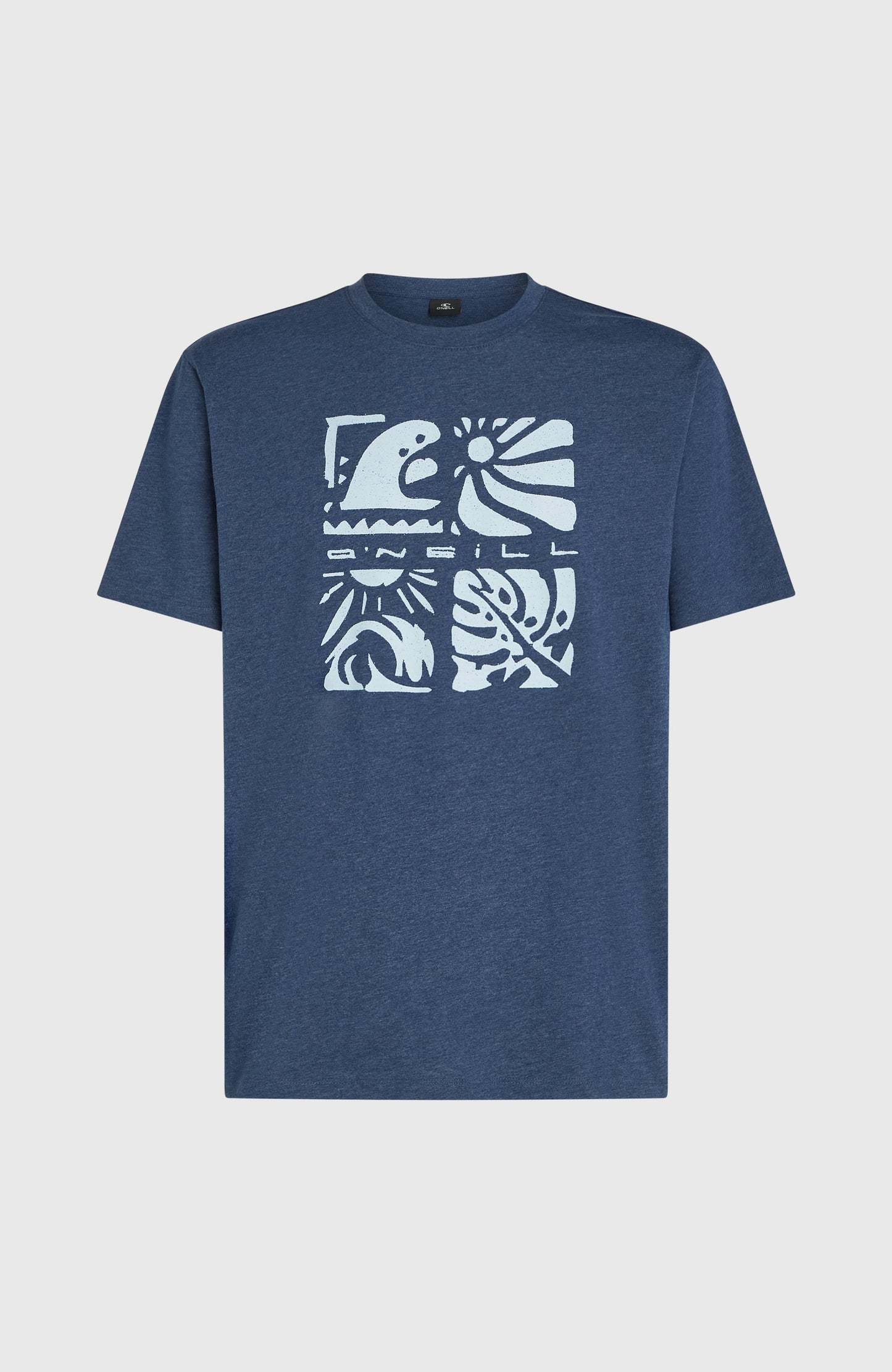 O’Neill Melange Front Print T-Shirt Men - English Evening