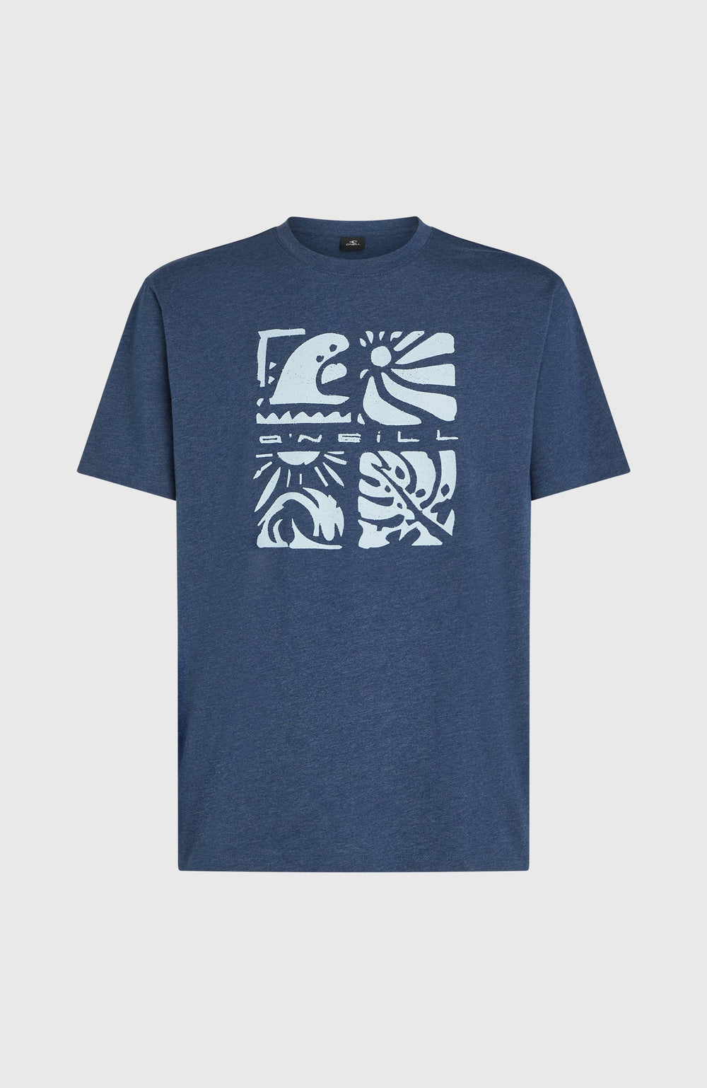 O’Neill Melange Front Print T-Shirt Men - English Evening