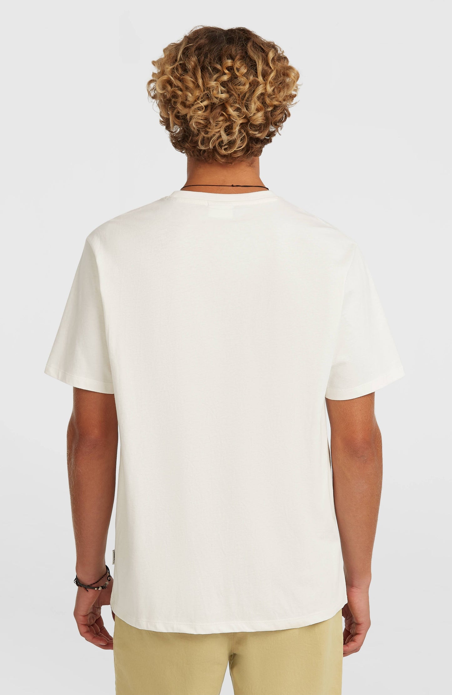 O’Neill Melange Front Print T-Shirt Men - Snow White