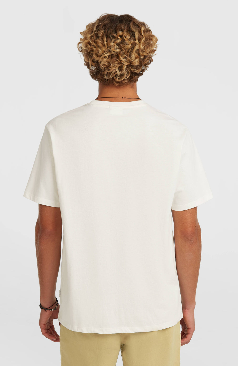 O’Neill Melange Front Print T-Shirt Men - Snow White