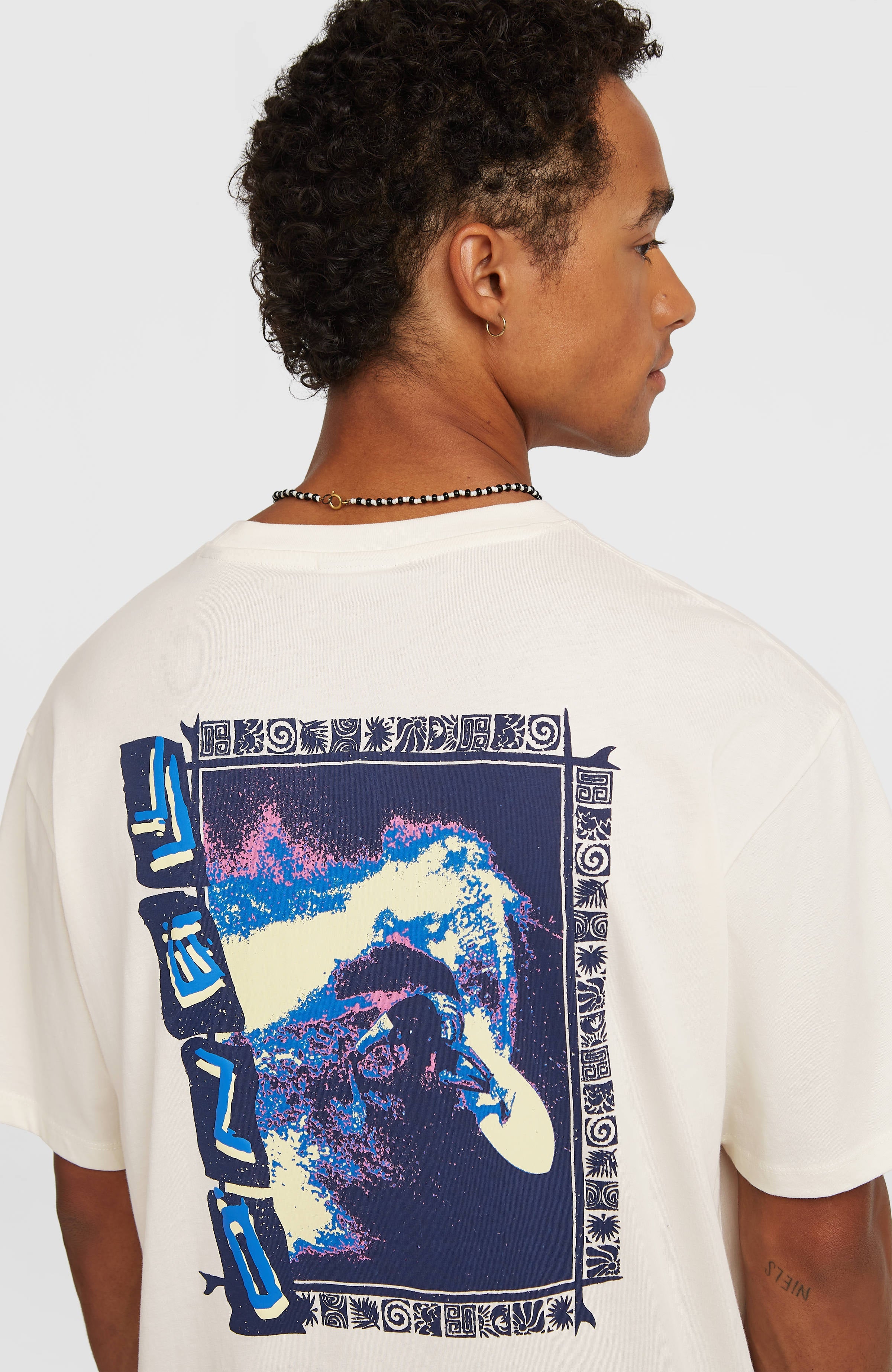 O'Neill Photo Back Print T-shirt Men - Snow White