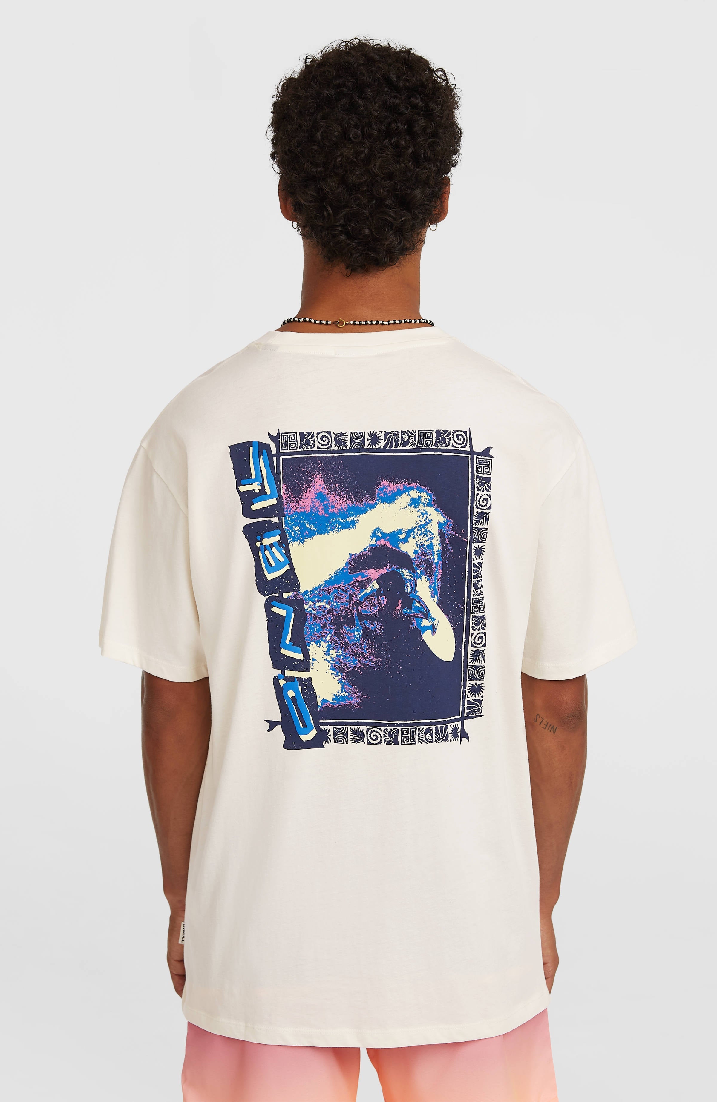 O'Neill Photo Back Print T-shirt Men - Snow White
