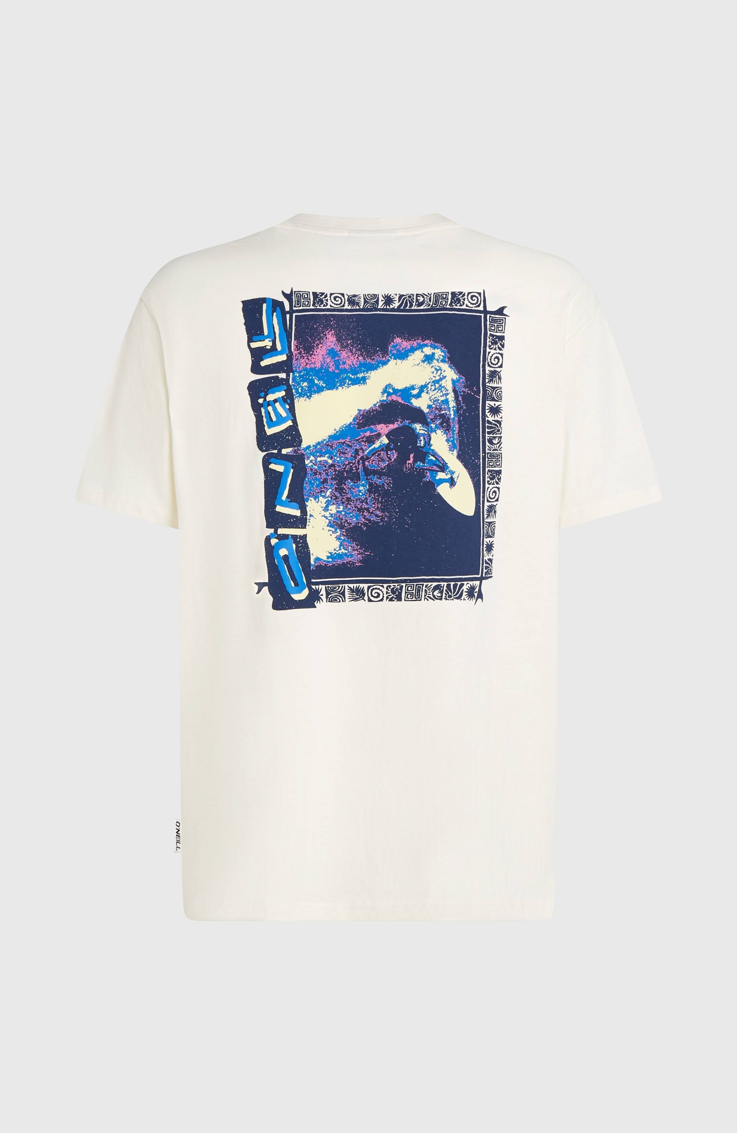 O'Neill Photo Back Print T-shirt Men - Snow White
