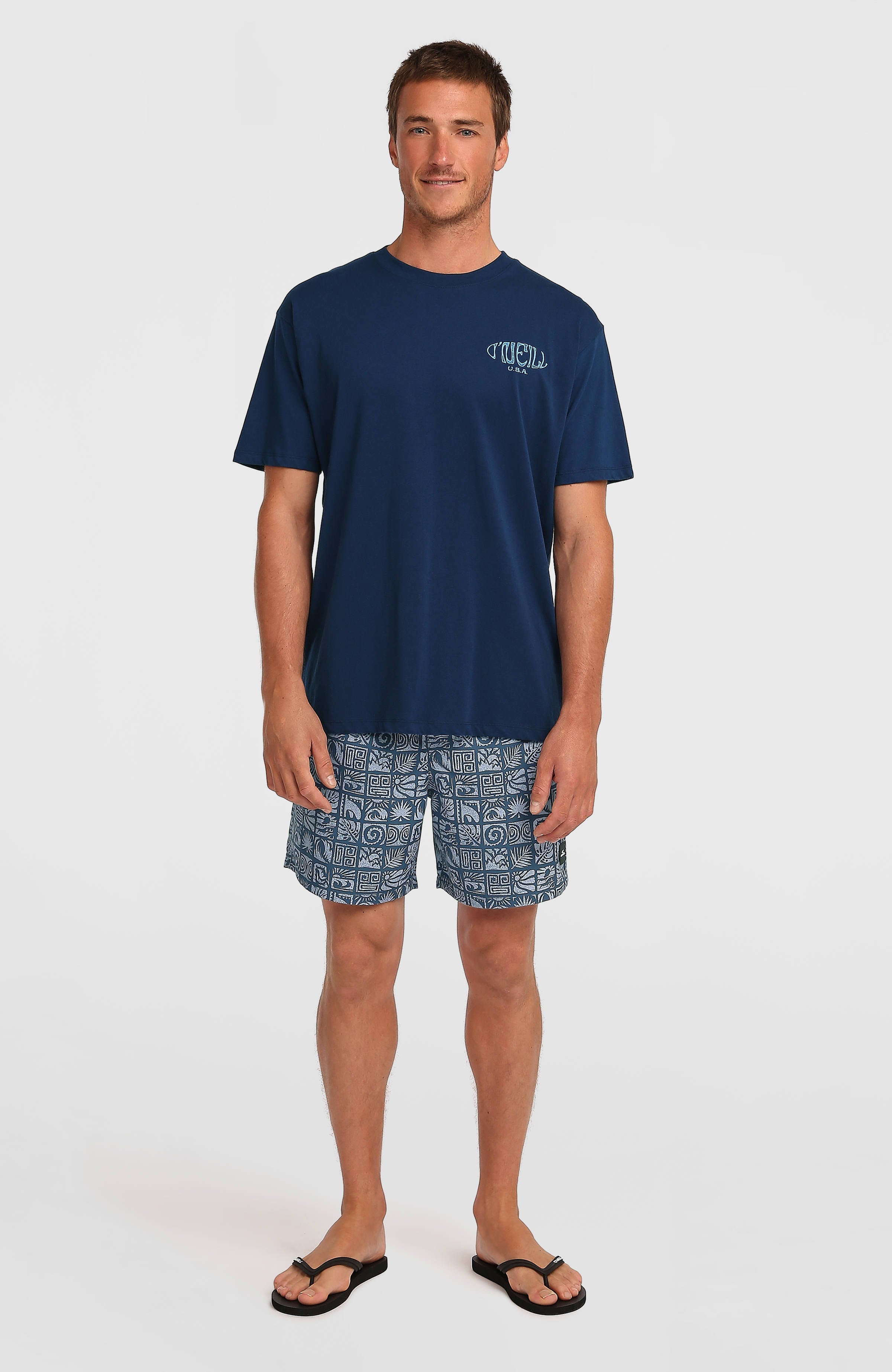 Box Logo T-Shirt Men - English Evening