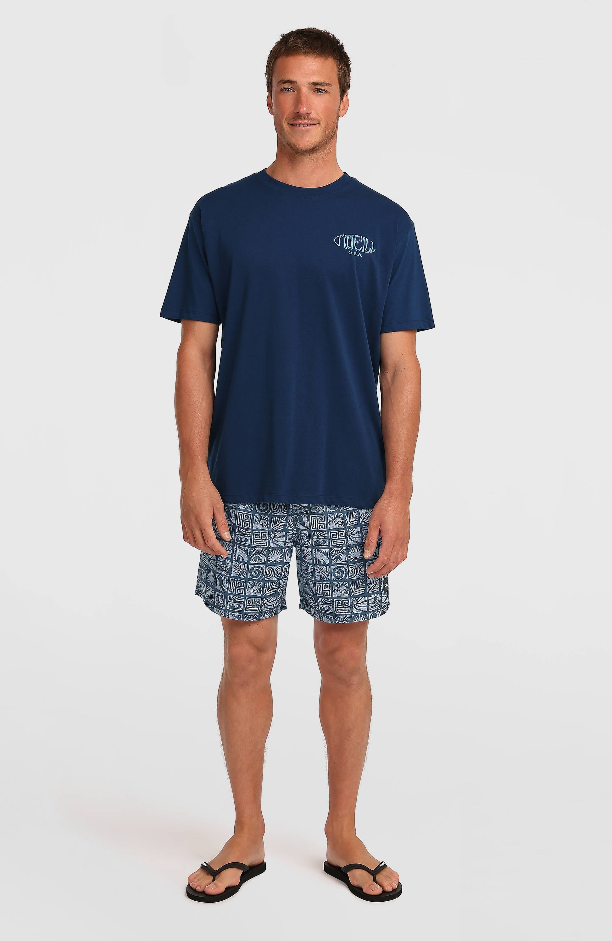 Box Logo T-Shirt Men - English Evening
