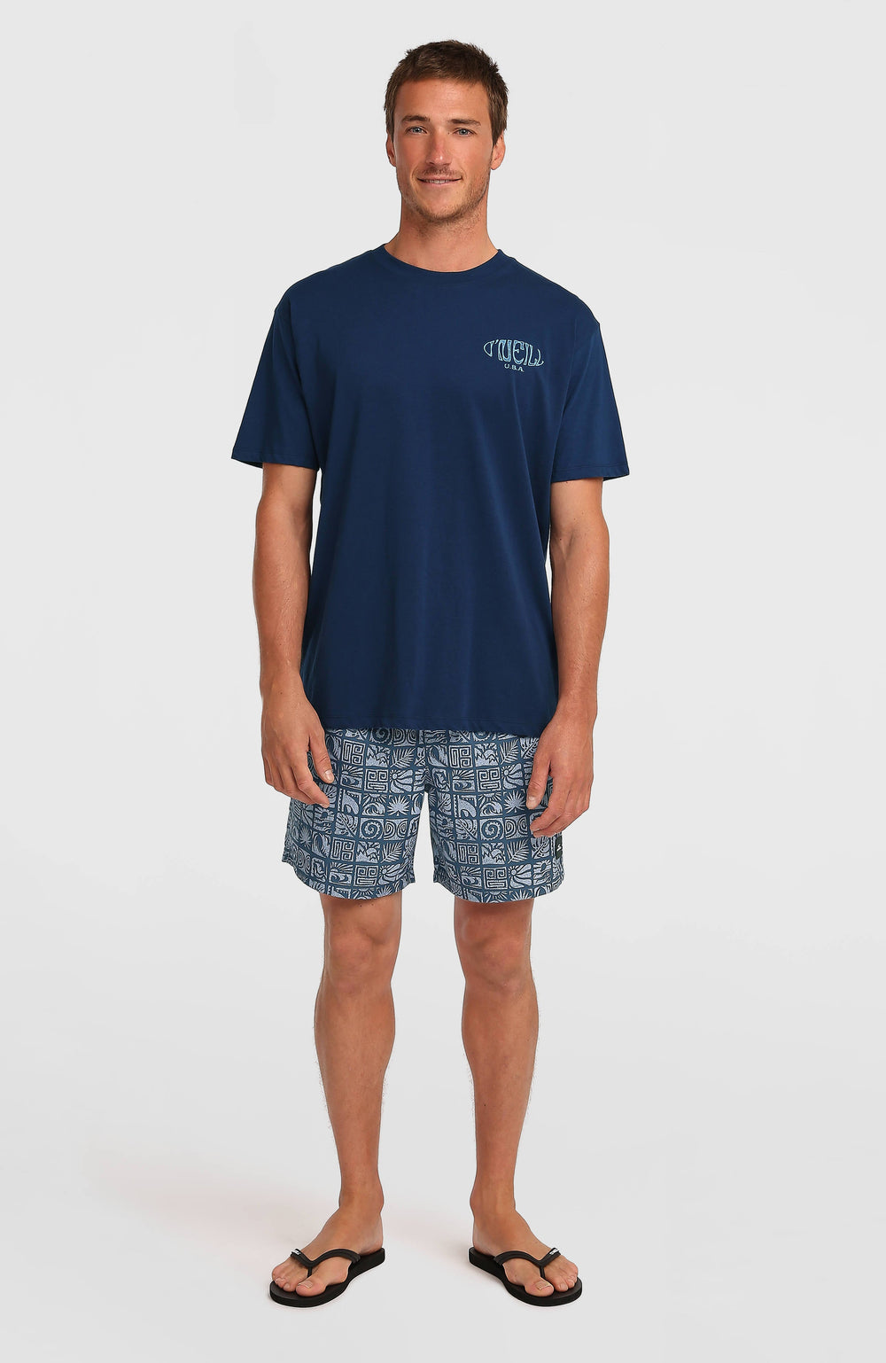 Box Logo T-Shirt Men - English Evening