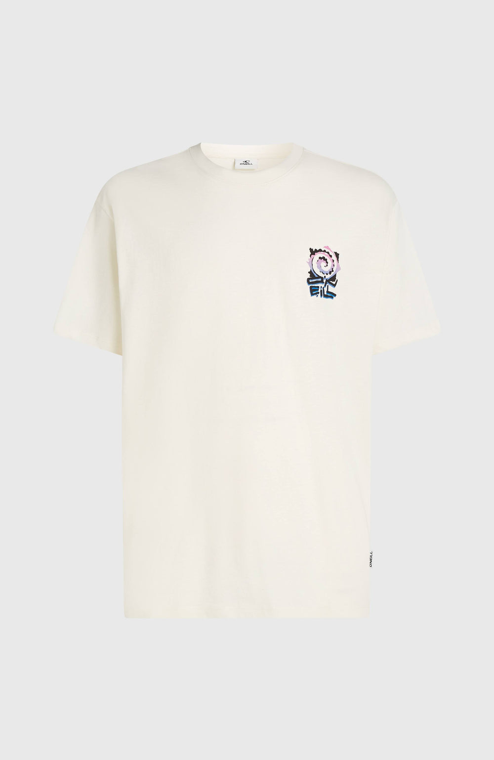 Chest Print T-Shirt Men - Snow White