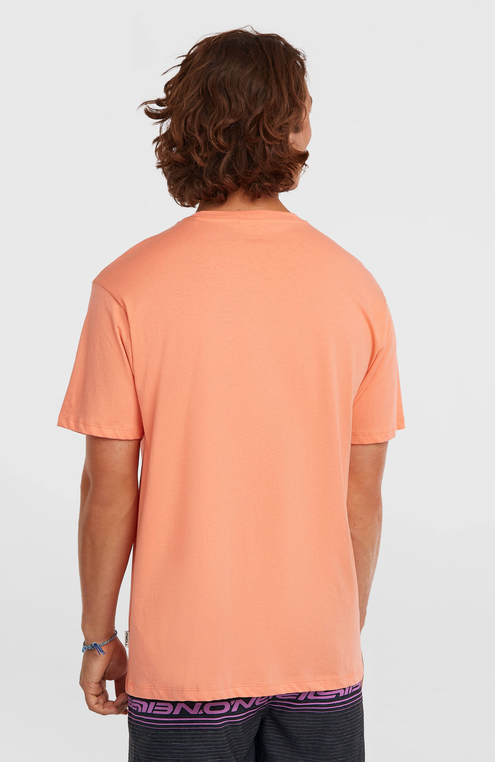 O’Neill Logo Stripe T-Shirt Men - Funky Peach