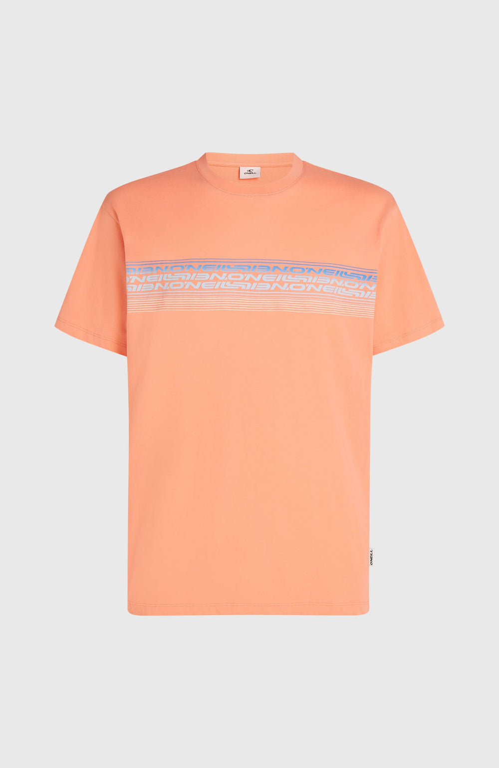 O’Neill Logo Stripe T-Shirt Men - Funky Peach