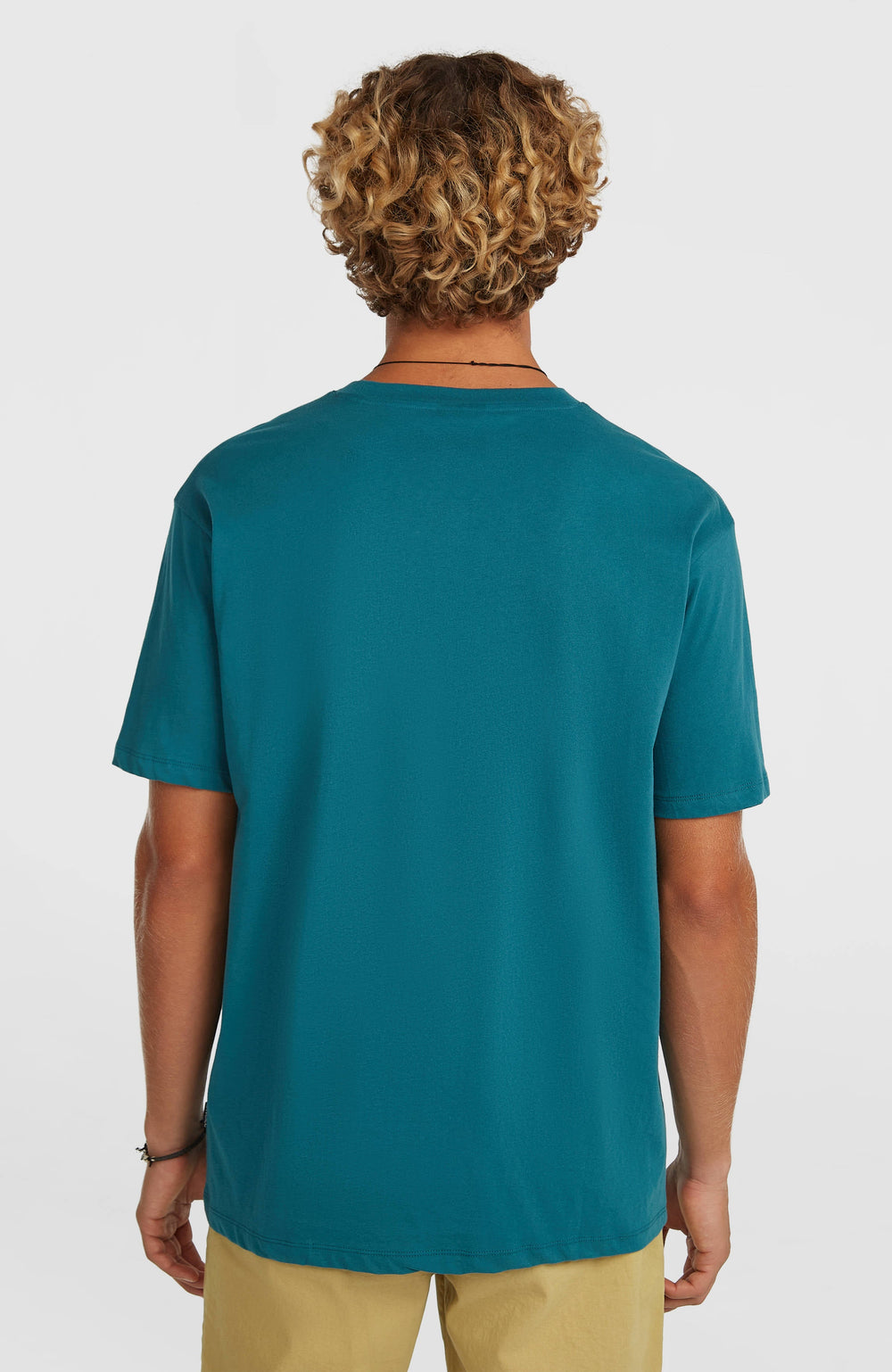 Chest Print T-Shirt Men - Botanical Heat