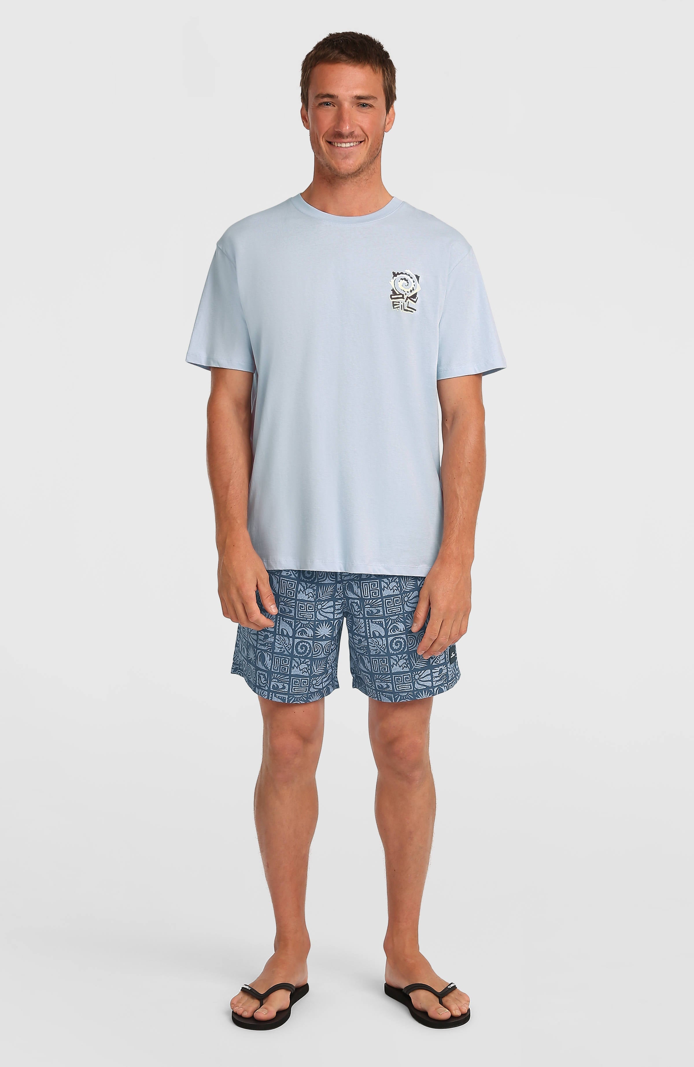 Chest Print T-Shirt Men - Spindle