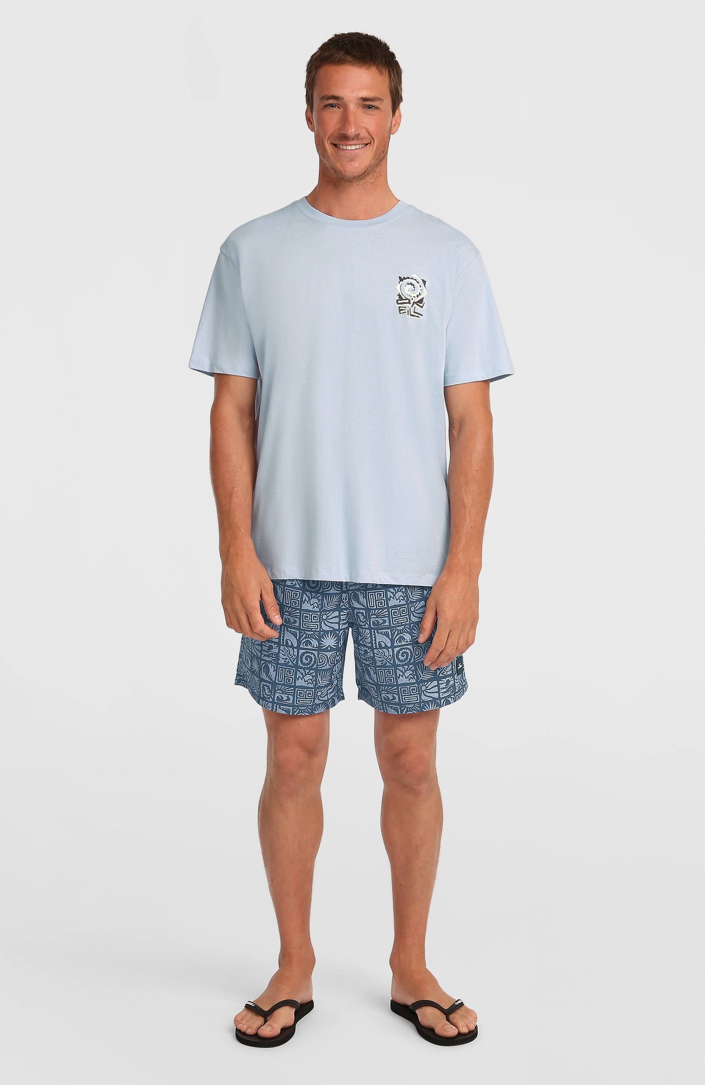 Chest Print T-Shirt Men - Spindle