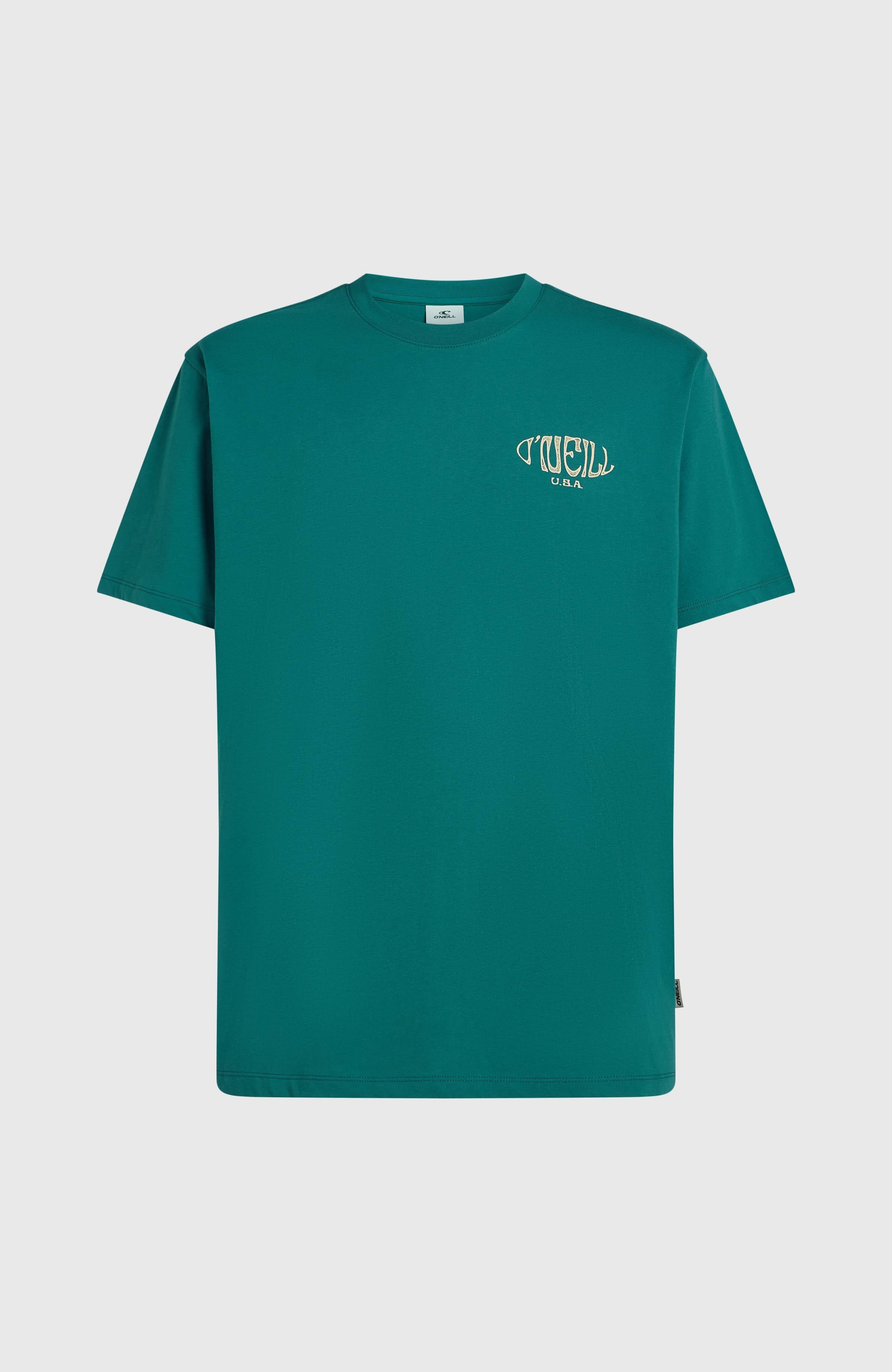 Box Logo T-Shirt Men - Botanical Heat