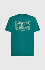 Box Logo T-Shirt Men - Botanical Heat