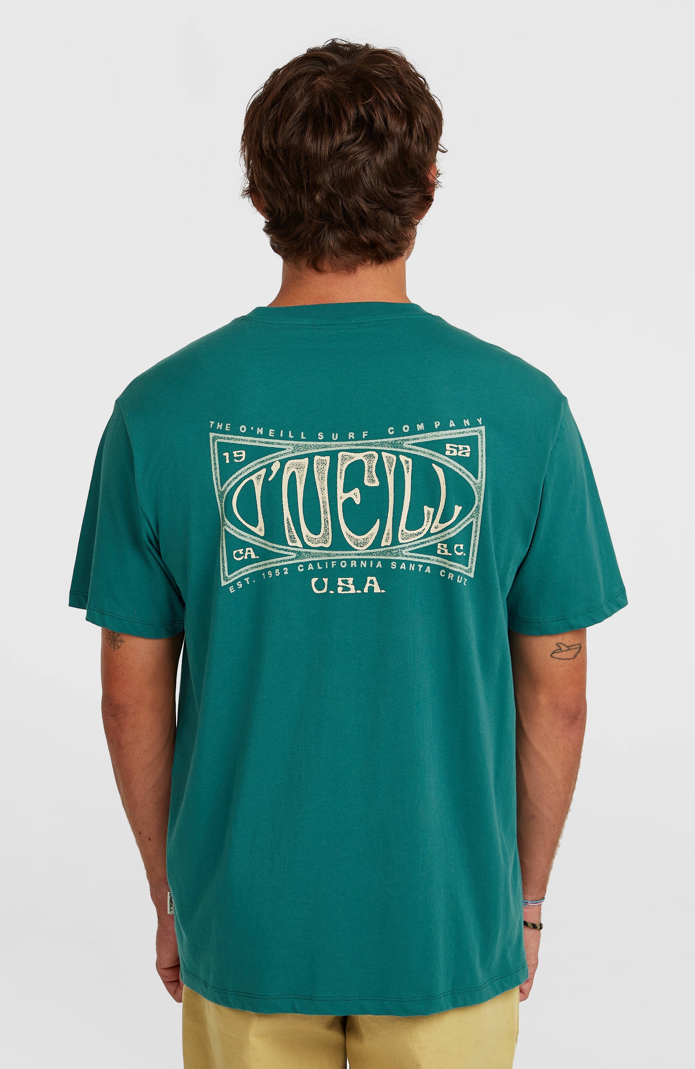 Box Logo T-Shirt Men - Botanical Heat
