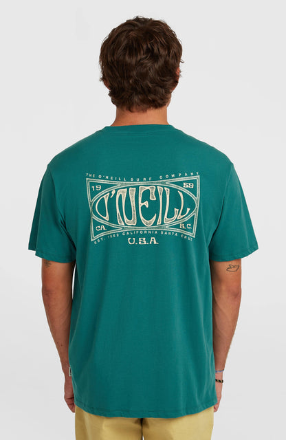 Box Logo T-Shirt Men - Botanical Heat