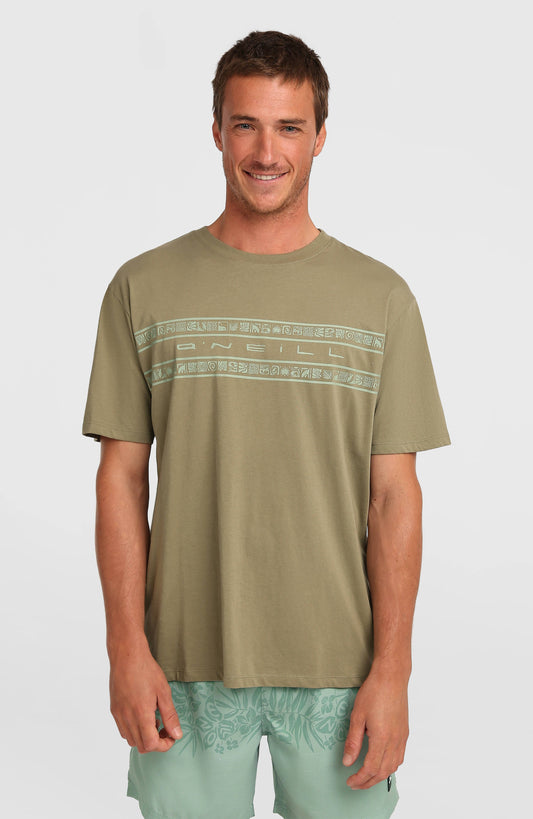 O’Neill Flower Stripe T-Shirt Men - Avery Fern