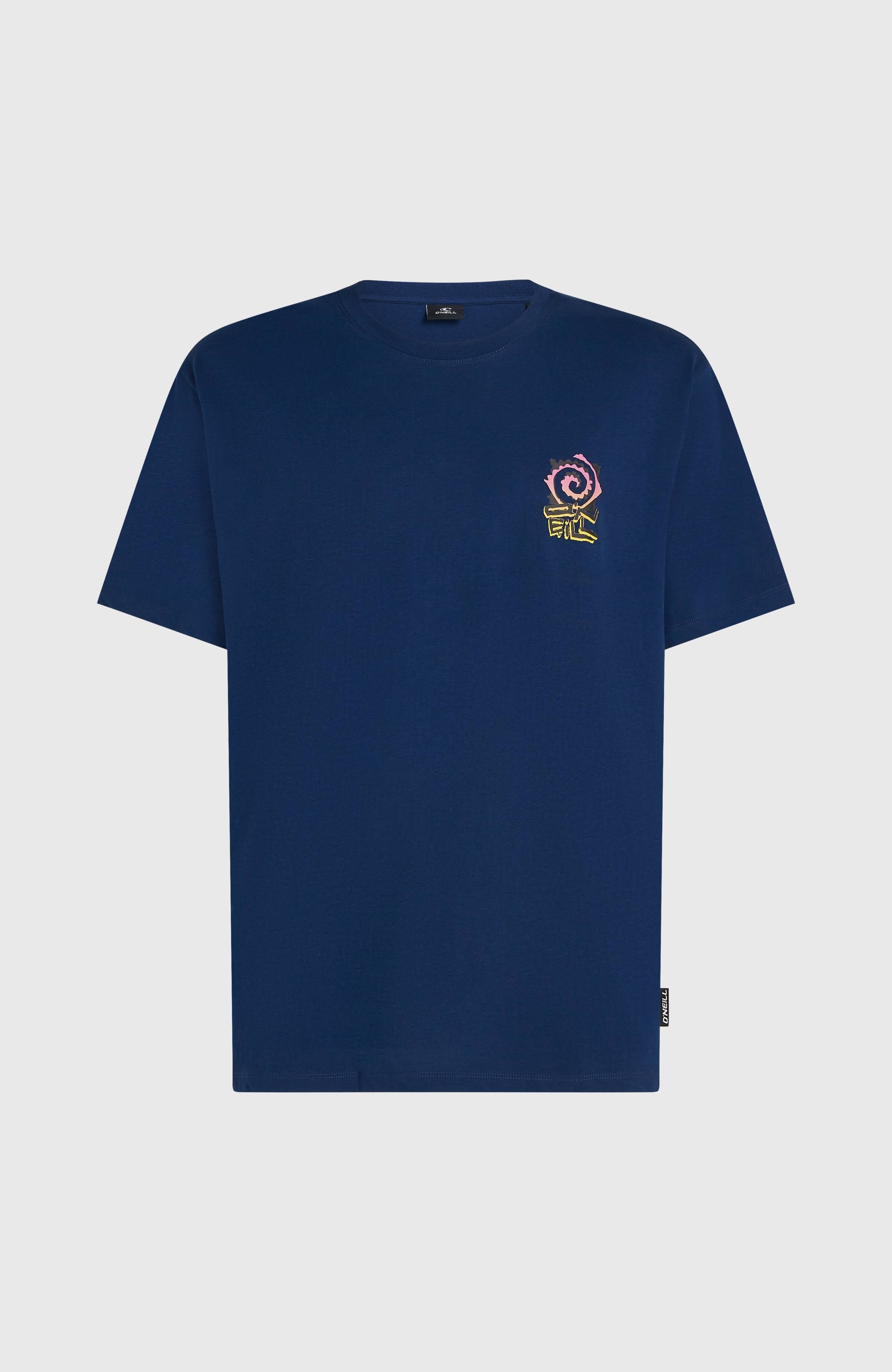 Chest Print T-Shirt Men - English Evening