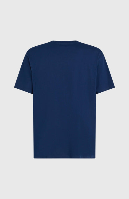 Chest Print T-Shirt Men - English Evening