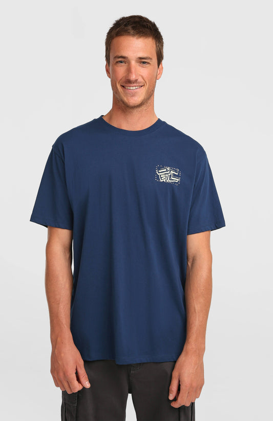 O'Neill Photo Back Print T-shirt Men - English Evening