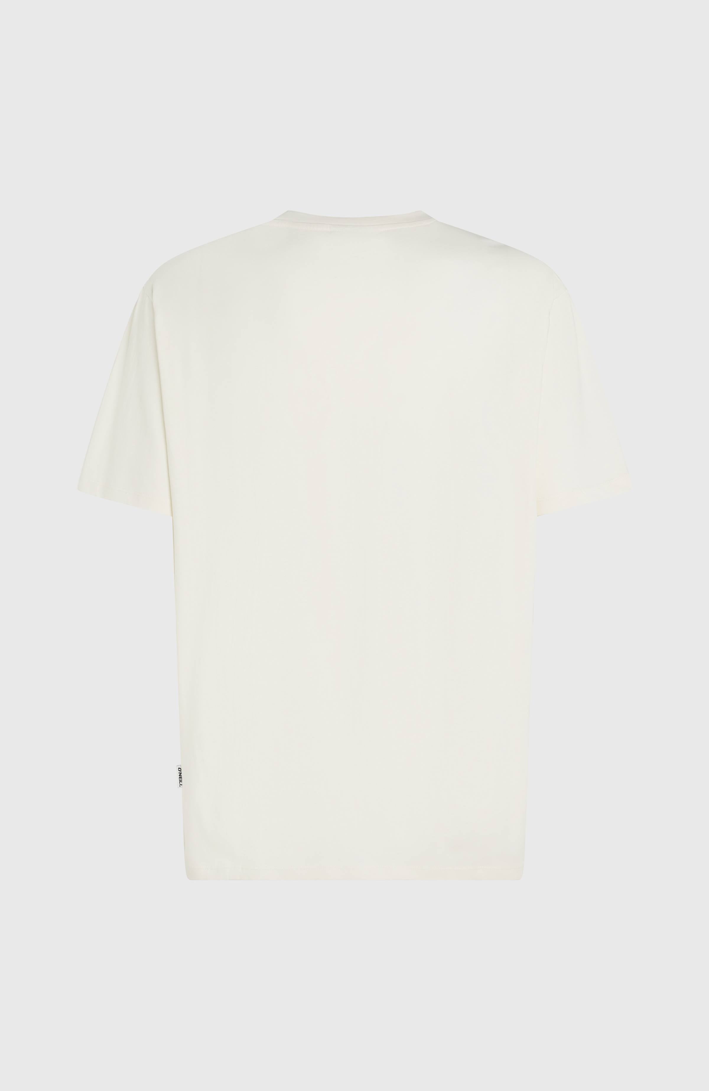 O’Neill Flower Stripe T-Shirt Men - Snow White