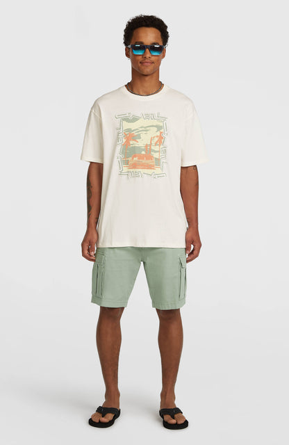 Photo Front Print T-Shirt Men - Snow White