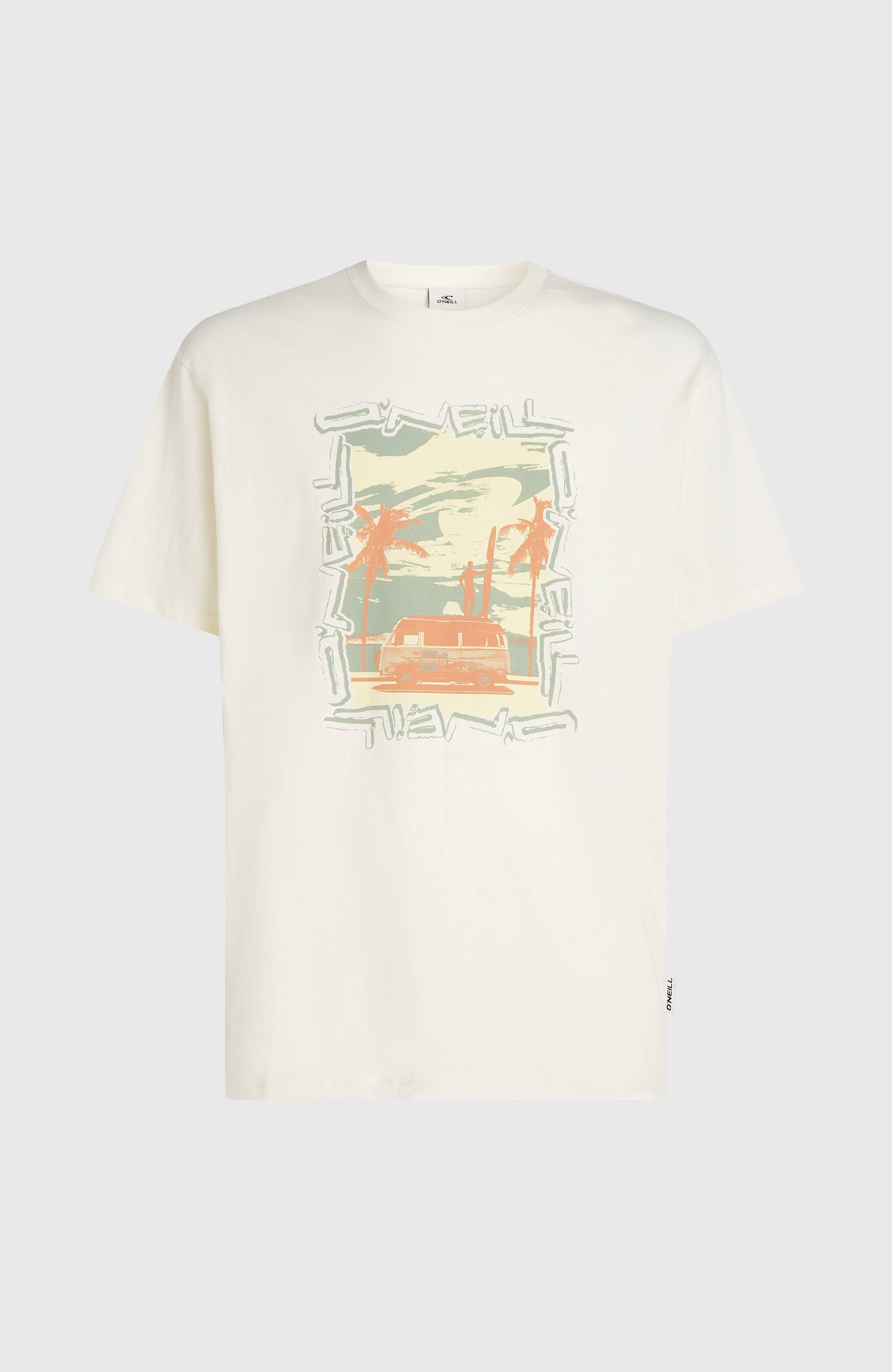 Photo Front Print T-Shirt Men - Snow White