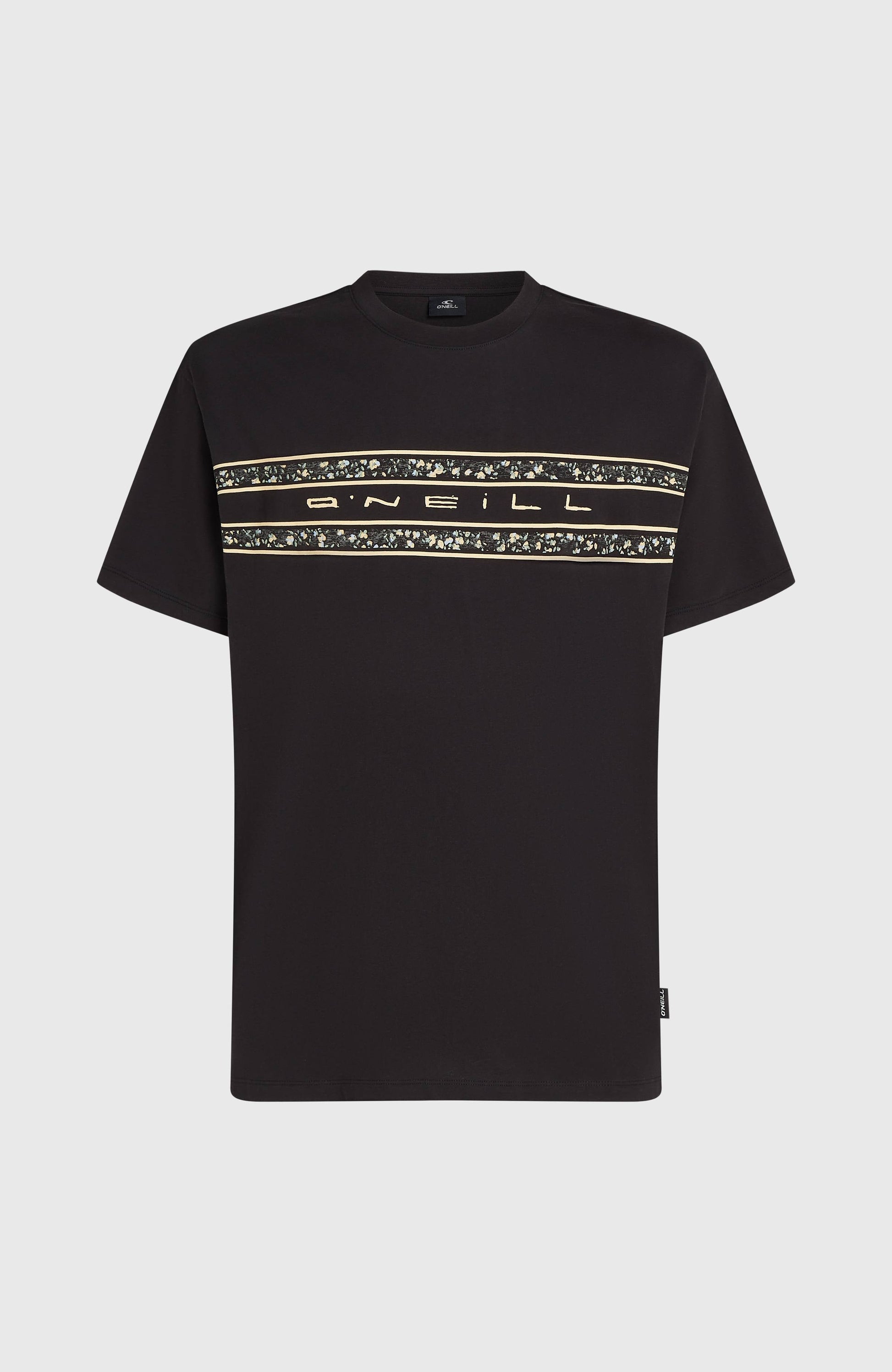 O’Neill Flower Stripe T-Shirt Men - Black Out