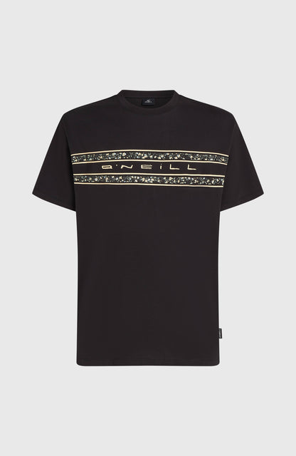 O’Neill Flower Stripe T-Shirt Men - Black Out