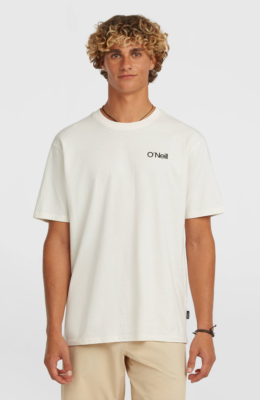 Polygiene Cotton Graphic T-Shirt Men - Snow White
