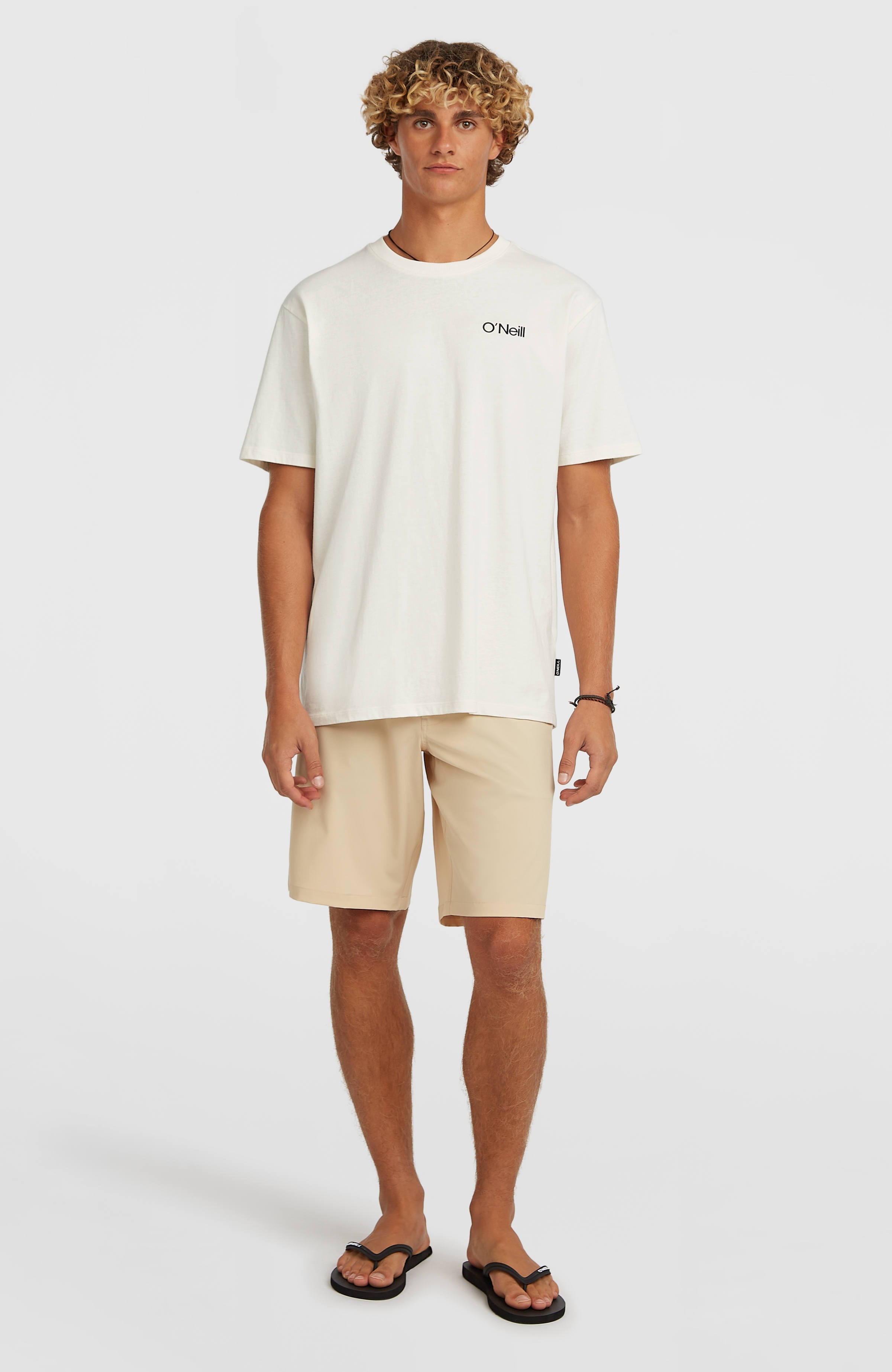 Polygiene Cotton Graphic T-Shirt Men - Snow White