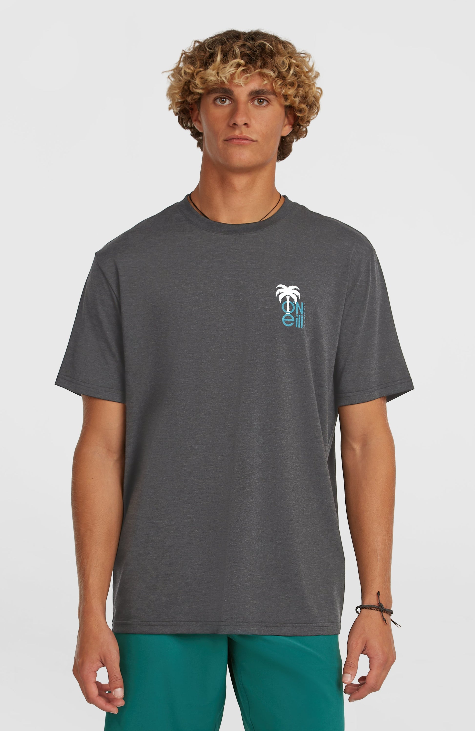 O'Neill Hybrid Polygiene Graphic T-Shirt Men - Black Out