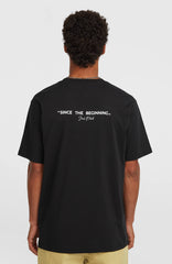 Polygiene Cotton Graphic T-Shirt Men - Black Out